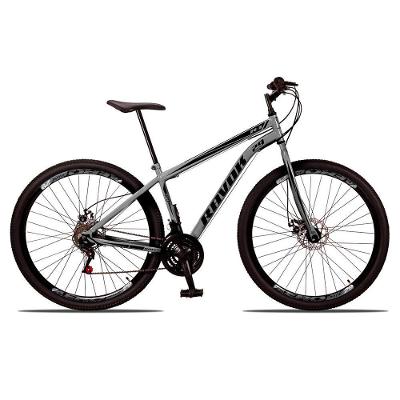 Bicicleta Aro 29 Shimano Traseiro Aço 21 Velocidades Grafite Ravok
