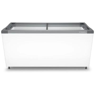 Freezer Horizontal Metalfrio NF55 Degelo Manual 505L Gás Ecológico Branco 220V