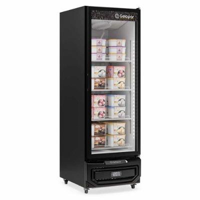Conservador Vertical Porta de Vidro Gelopar GPF57LP 578L Preto 220V