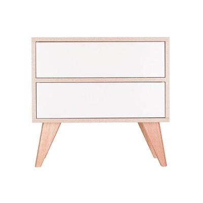 Sapateira Vicenza 2 Portas 2 Prateleiras 60CM MDP Carvalho e Azul Marinho Mercado das Prateleiras
