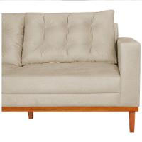 Sofá 2 Lugares Dubai Suede - Doce Sonho Móveis Bege - 2