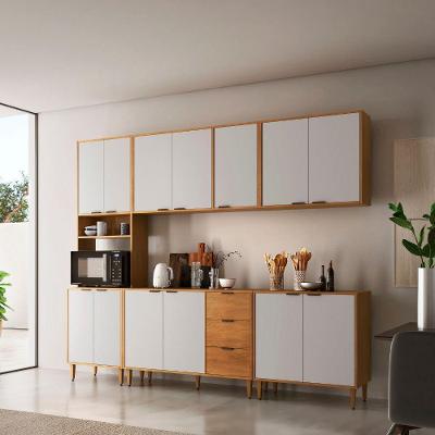 Armário de Cozinha Completo Luisa 100% MDF 260CM