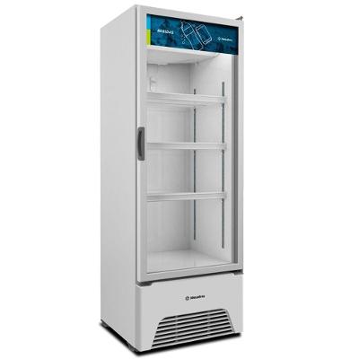 Expositor Refrigerado Bebidas Metalfrio VB40 403L 1 Porta Branco 220V
