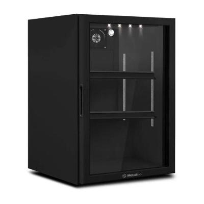 Refrigerador Expositor Balcão Metalfrio VB11RL 115L 1 Portas Preto 110V