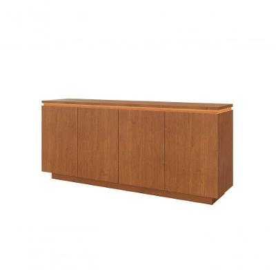 Buffet Luminus Moderno 4 Portas MDF 184CM Amadeirado Mavaular Móveis