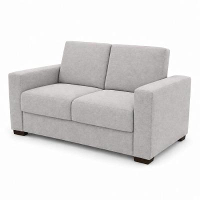 Sofá Namoradeira 3 Lugares 200CM Cinza Linho Tatite Decor
