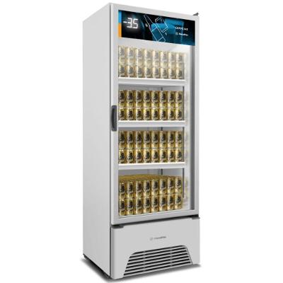 Cervejeira Expositora Metalfrio VN50AH 576L Vidro Simples Branca 220V