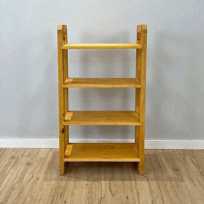 Aparador Linea Slim Moderno 4 Prateleiras 54CM Nozes Artfactory Design