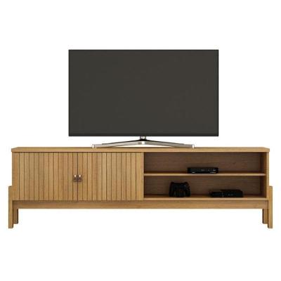 Rack Bancada Ouro Preto 60" 164.5CM MDF-MDP com Nicho Cinamomo Valdemóveis