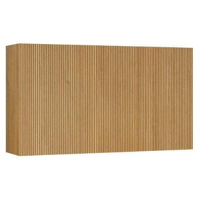 Armário Aéreo Dakota 120CM 3 Portas MDP-MDF Cinamomo Valdemóveis