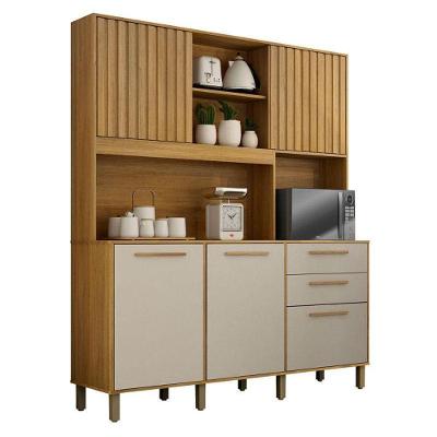 Armário de Cozinha Diamante 4 Portas 2 Gavetas MDF-MDP 163.5CM Valdemóveis