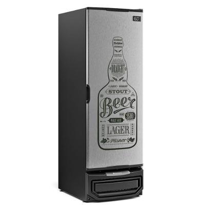Cervejeira Vertical GCB57GW 578L com Ar Forçado Inox Gelopar 220V