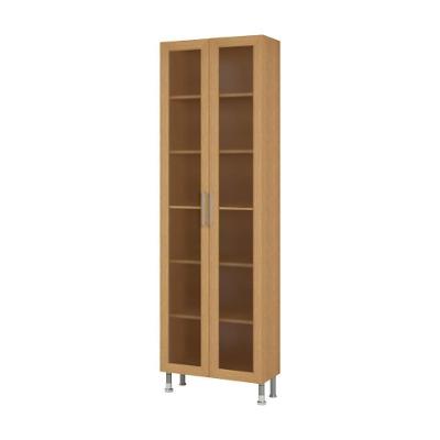 Paneleiro Aspen CD-308 2 Portas de Vidro MDP 70CM Carvalho Ditália Móveis