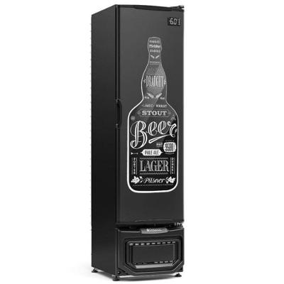 Cervejeira Gelopar GCB23E 228L Porta Cega Adesivada Preto 110V