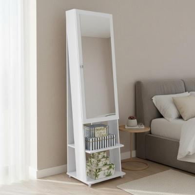 Penteadeira CR35551 com Espelho Porta-joias MDF-MDP Branco Multimóveis