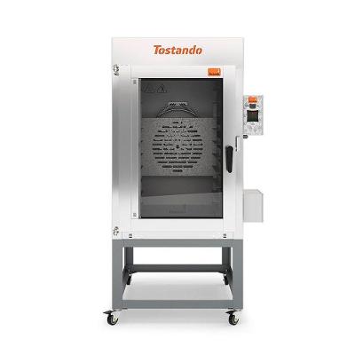 Forno Turbo Elétrico Tostando FT8E Aço Carbono 8 Esteiras Digital Cinza 380V