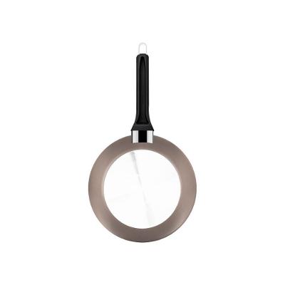 Frigideira Milazzo Antiaderente Alumínio com Revestimento Starflon Max 20CM Amêndoa Tramontina