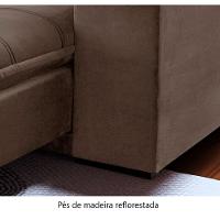 Sofá Retrátil E Reclinável 2,90m 5 Lugares Bege - 3