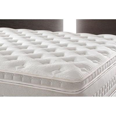 Cama Box Baú Queen: Colchão Molas Anjos MasterPocket Ensacadas Impressione + Base CRC Suede Black(158x198)