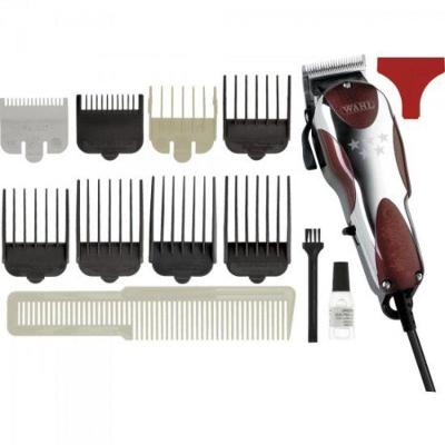 Máquina de Corte Wahl Magic Clip Profissional Lâmina Aço Inoxidável Cabo Elétrico Preto 220V