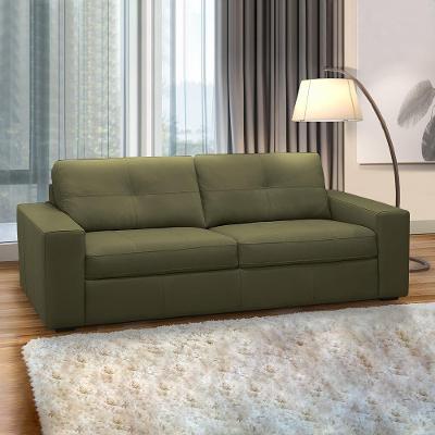 Sofá Mendes G88 2 Lugares 150cm Fendi em Couro para Sala de Estar Gran Belo