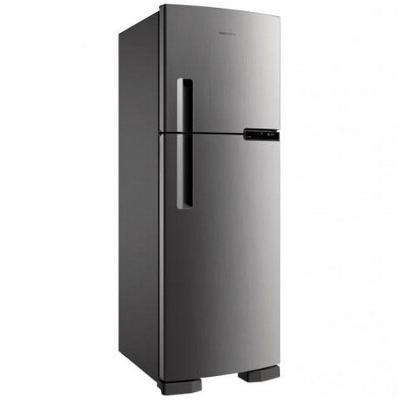 Geladeira Duplex 375L Frost Free Com Painel De Led Brm44 Brastemp Platinum 220V