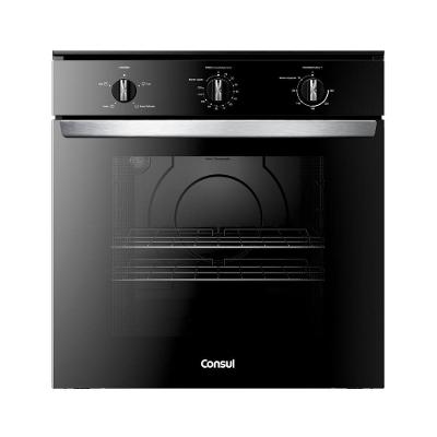 Forno Elétrico de Embutir Consul COB84BE 84L com Grill e Timer Preto 220V