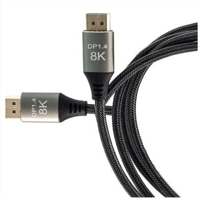 Cabo Displayport 8k Dp Versão 1.4 De 240hz 32,4gb-s 3 Metros