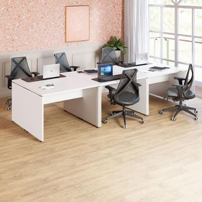 Espaço de Trabalho 6 Lugares MDP 330CM Branco F5 Office