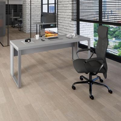 Escrivaninha Office Industrial MDP 170CM Cinza F5 Office