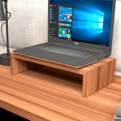 Suporte para Notebook F5 Office F5 Estrutura em MDF 15mm Nogal