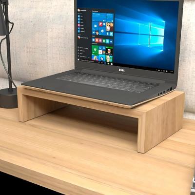 Suporte para Notebook F5 Office F5 Estrutura em MDF 15mm Macadâmia 40CM