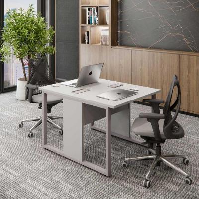 Plataforma para 2 Lugares Linha Corporativa Alto Padrão MDF-MDP 90CM Cinza F5 Office
