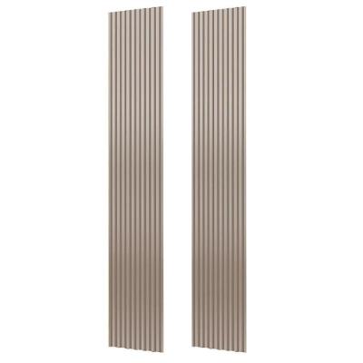 Painel Ripado Decorativo em MDF Fendi Dalla Costa Móveis 89,5CM X 183CM