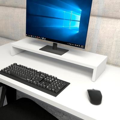 Suporte para Monitor F5 Office F5 MDF 70CM Branco F5 Office