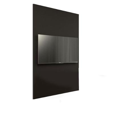 Painel para TV Sala de Reunião MDF 120CM Preto F5 Office