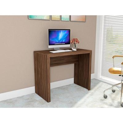 Mesa Escrivaninha Office ME4139 sem Gavetas 90CM Nogal Tecno Mobili