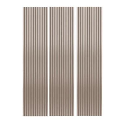Painel Ripado Decorativo em MDF 134CM X 183CM Fendi Dalla Costa Móveis