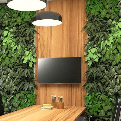 Painel para TV Sala de Reunião MDF 90CM Freijó F5 Office