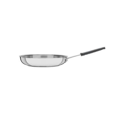 Frigideira Tramontina Professional Aço Inox Fundo Triplo 26CM Cabo Removível com Luva Silicone