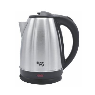 Chaleira Elétrica Inox 1,8L Aço Inox 1000W Desligamento Automático Base Removível 110V