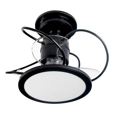 Ventilador de Teto Treviso 60W 50CM 3 Pás 3 Velocidades Preto Confort Bivolt