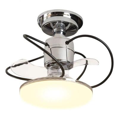 Ventilador de Teto Treviso 60W 50CM 3 Pás 3 Velocidades Prata Elegance Bivolt