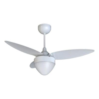 Ventilador de Teto Ventisol 60W 50CM 3 Pás Branco Aires Bivolt