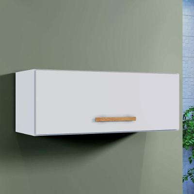 Armário Aéreo Geladeira Atenas 75,5CM 1 Porta MDP Basculante Branco