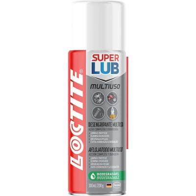 Desengripante Multiuso Spray Super Lub Fórmula Biodegradável Protege Contra Ferrugem 300ML Loctite