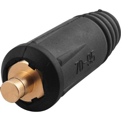 Conector Baioneta Macho 13,0mm para Cabo de Solda Latão Vonder