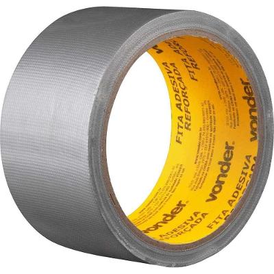 Fita Adesiva Reforçada 50MM X 10M Prata para Empacotamento Pesado Vonder