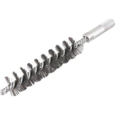 Escova Tubular Torcida Simples 3-4 Rosca 1-2 UNC Limpeza Interna Tubulações Vonder