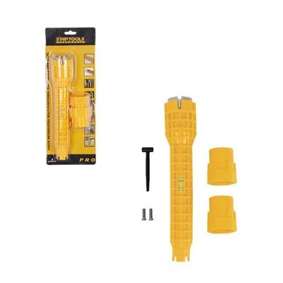 Chave Hidraulica Multiuso para Torneira Instalacoes e Manutencoes Amarelo Kit 5 Pecas Startools
